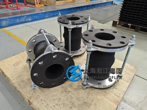 DN150 PN63 High-Pressure EPDM Rubber Expansion Joint, Heavy-duty Hand-Wrapped Design for Mining Pipeline Systems