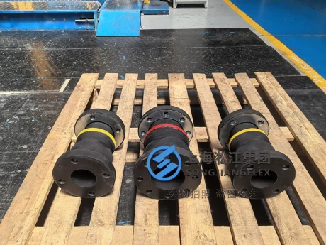 DN80 NBR rubber expansion joint with 250mm length as Trelleborg equivalent - 1