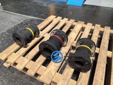 DN80 NBR rubber expansion joint with 250mm length as Trelleborg equivalent - 2.