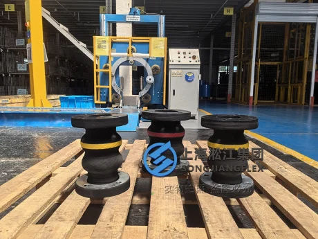 DN80 NBR rubber expansion joint with 250mm length as Trelleborg equivalent - 3.